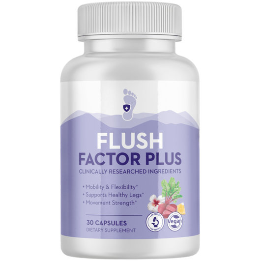 Flush Factor Plus™: The Natural Solution for Lighter, More Comfortable Legs and Ankles